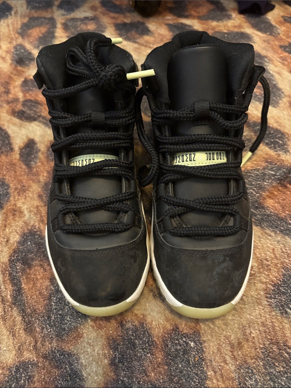 Kids Air Jordan 11 Retro PS 'Black Dark Raisin'